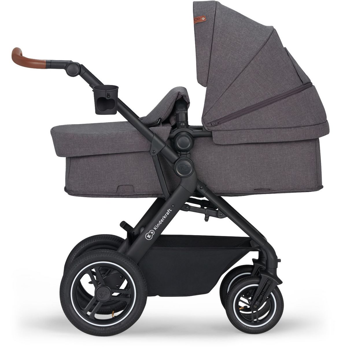 KINDERKRAFT Poussette B-TOUR 3en1 Mink Pro