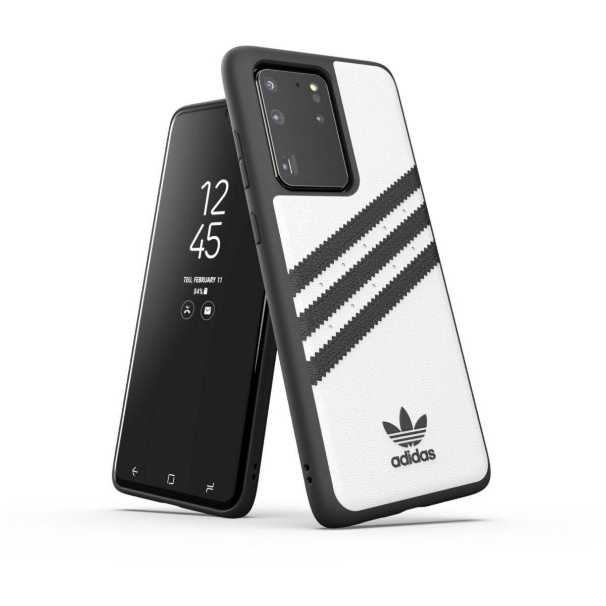 ADIDAS ORIGINALS Coque Samsung S20 Ultra Samba blanc/noir pas cher 
