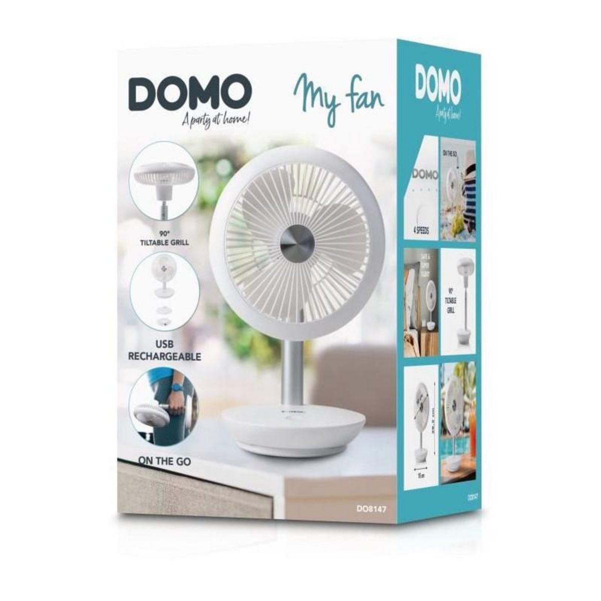 Domo Ventilateur de table My Fan - DOMO - DO8147 - 5 W