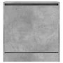 Voir la diapositive 5 : VIDAXL Armoire à chaussures gris béton 60x34x63,5 cm bois d ingénierie