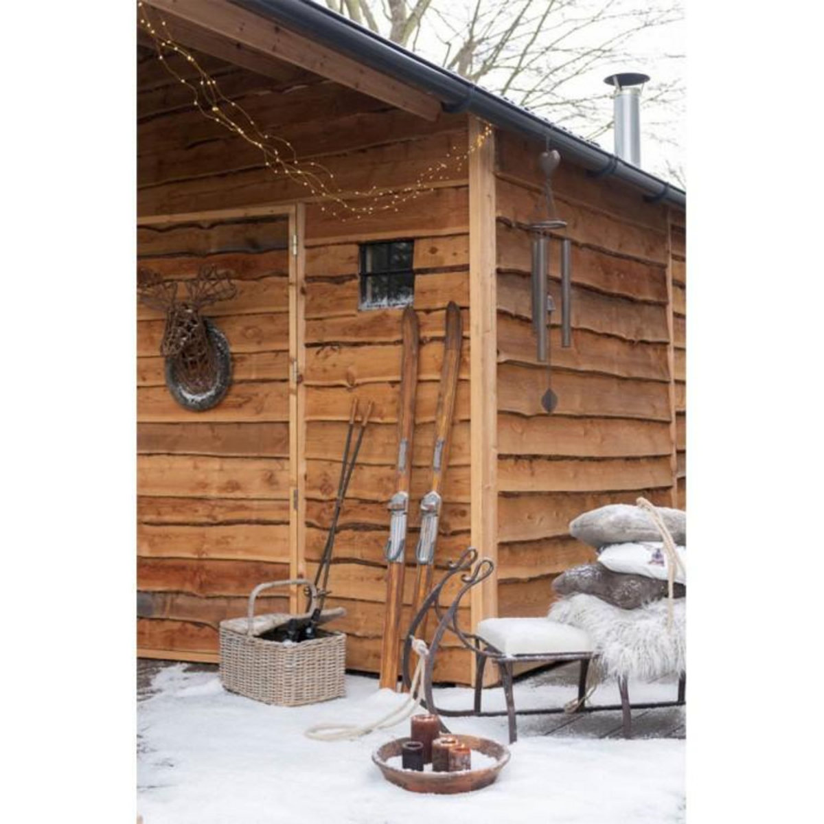 Paris Prix Coussin Imitation Fourrure  Cutie  45x45cm Gris