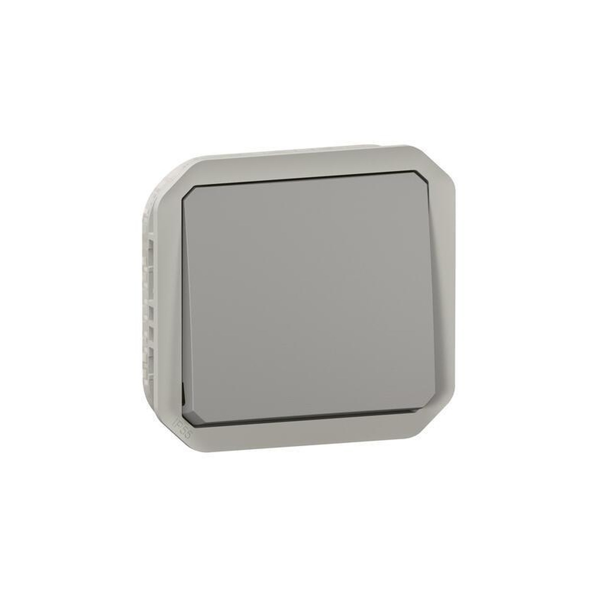 Voir la diapositive 2 : Legrand Interrupteur ou va et vient étanche PLEXO 10AX 250V~ avec enjoliveur finition gris (boîte de 10) LEGRAND 069511L
