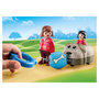 Voir la diapositive 5 : PLAYMOBIL 70406 - 1.2.3 - Wagon chien