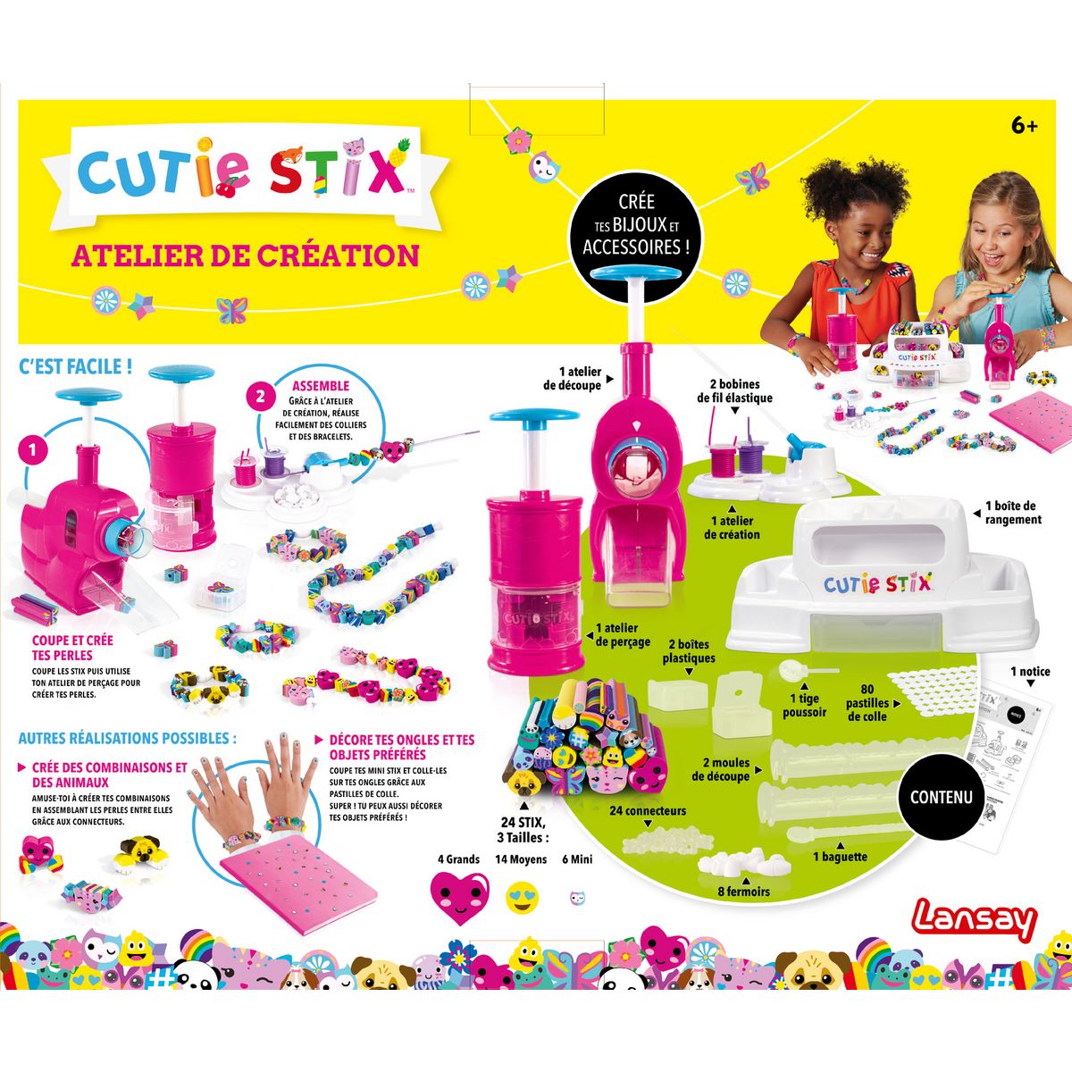 LANSAY Cutie stix - Atelier de création de bijoux et accessoires