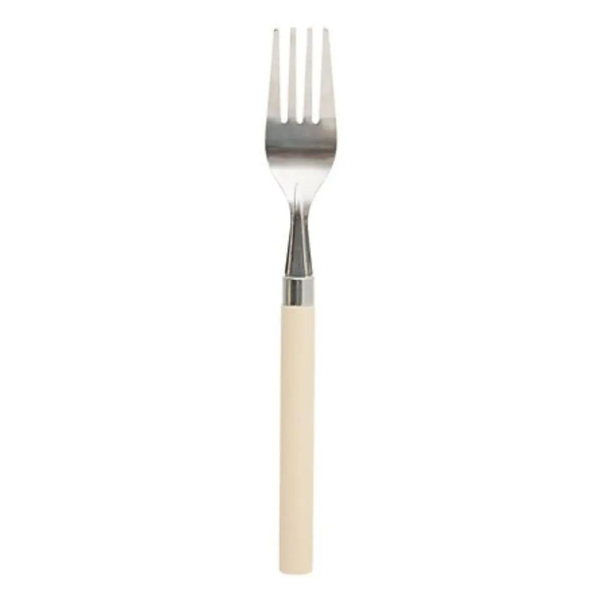 SECRET DE GOURMET Ménagère 24 Pièces Avec Rack  Elsa  20cm Crème