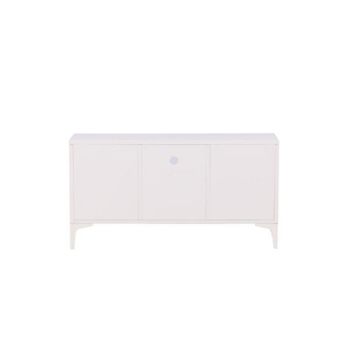 Paris Prix Meuble TV 2 Portes  Piring  120cm Blanc