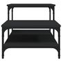 Voir la diapositive 5 : VIDAXL Table basse noir 100x50,5x45 cm bois d'ingenierie