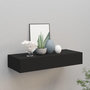 Voir la diapositive 1 : VIDAXL Etagere a tiroir murale Noir 60x23,5x10 cm MDF