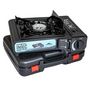 Voir la diapositive 2 : INTEC Réchaud gaz Portable 2200W + 12 Cartouches gaz butane Camping Road trips Piezo Mallette Etna INTEC