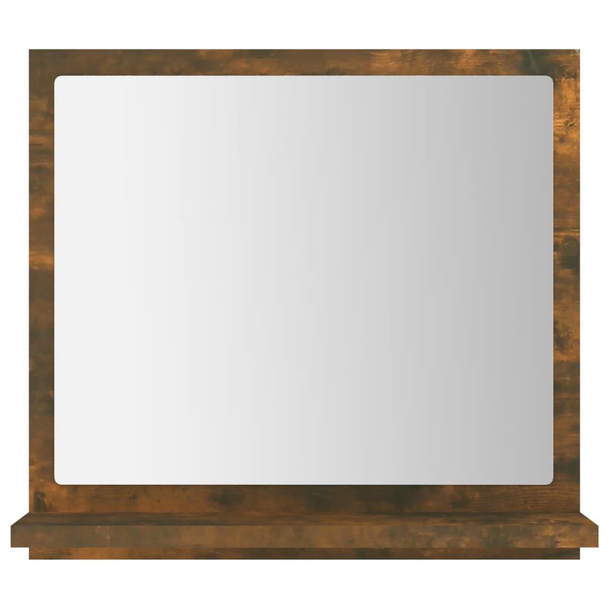 Voir la diapositive 3 : VIDAXL Miroir de bain Chene fume 40x10,5x37 cm Bois d'ingenierie