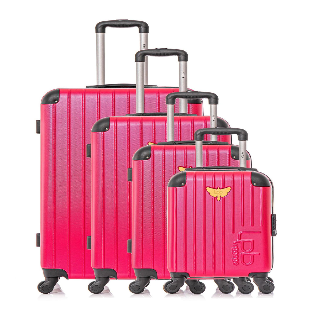 LES P'TITES BOMBES LPB LPB LUGGAGE - Set de 4 Valises MARIANNE-M 75 cm 4 Roues