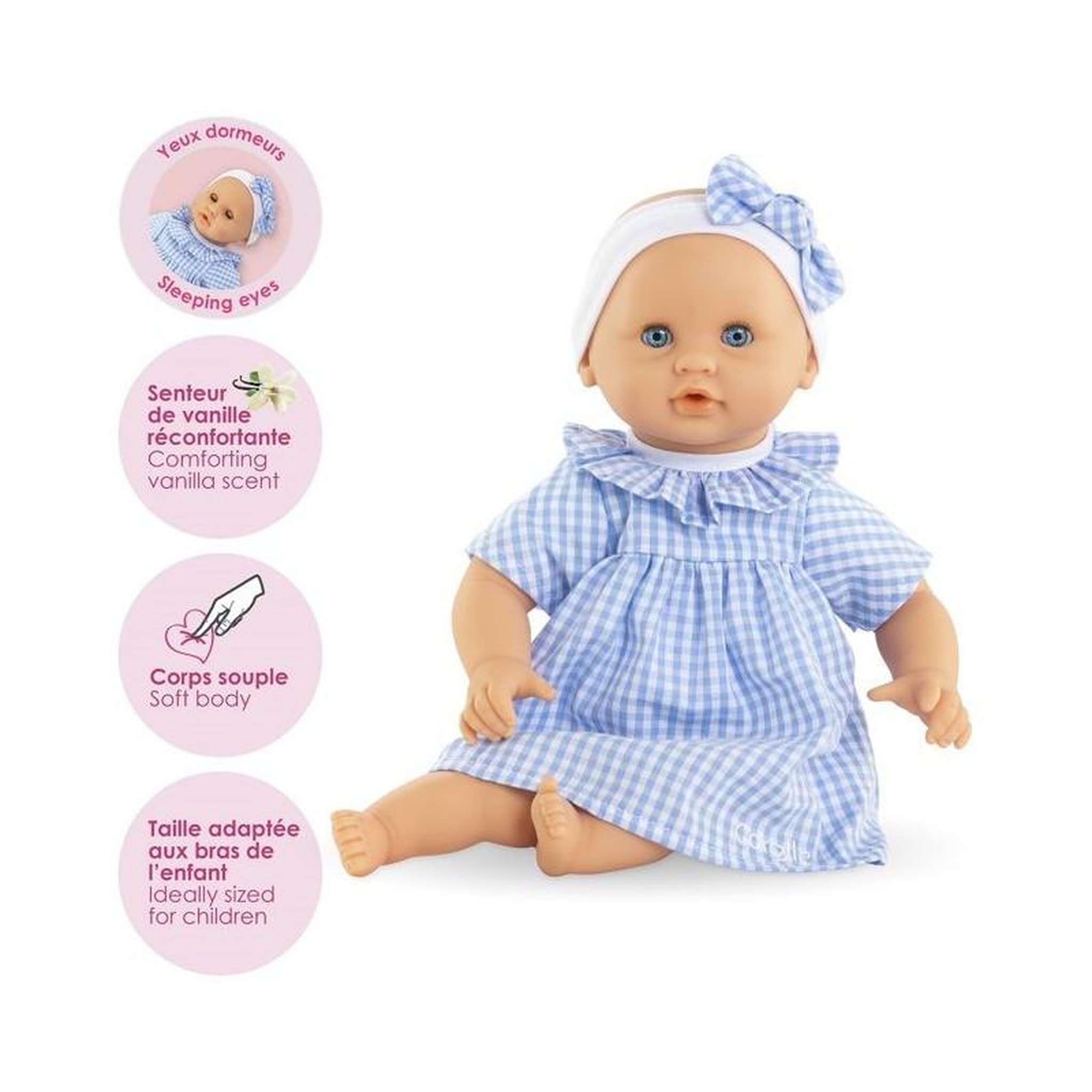 Voir la diapositive 5 : Corolle Poupon Bébé Calin Milly