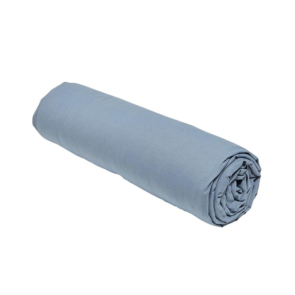 TODAY Drap housse uni en Coton 57 fils ESSENTIAL 