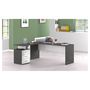 Voir la diapositive 7 : Bureau d'angle droit 3 tiroirs 180 cm VASTO