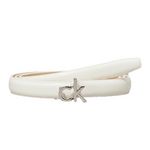 Vero Moda Ceinture he Femme Calvin Klein Jeans Ck Buckle Skinny. Coloris disponibles : Blanc