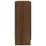 Voir la diapositive 4 : VIDAXL Armoire a vitrine Chene marron 82,5x30,5x80cm Bois d'ingenierie
