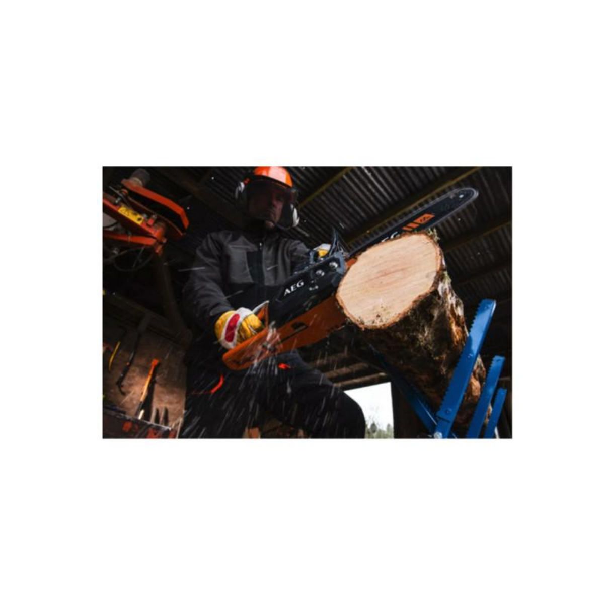 AEG Tronçonneuse AEG 18V Brushless - Sans batterie ni chargeur ACS18B30-0