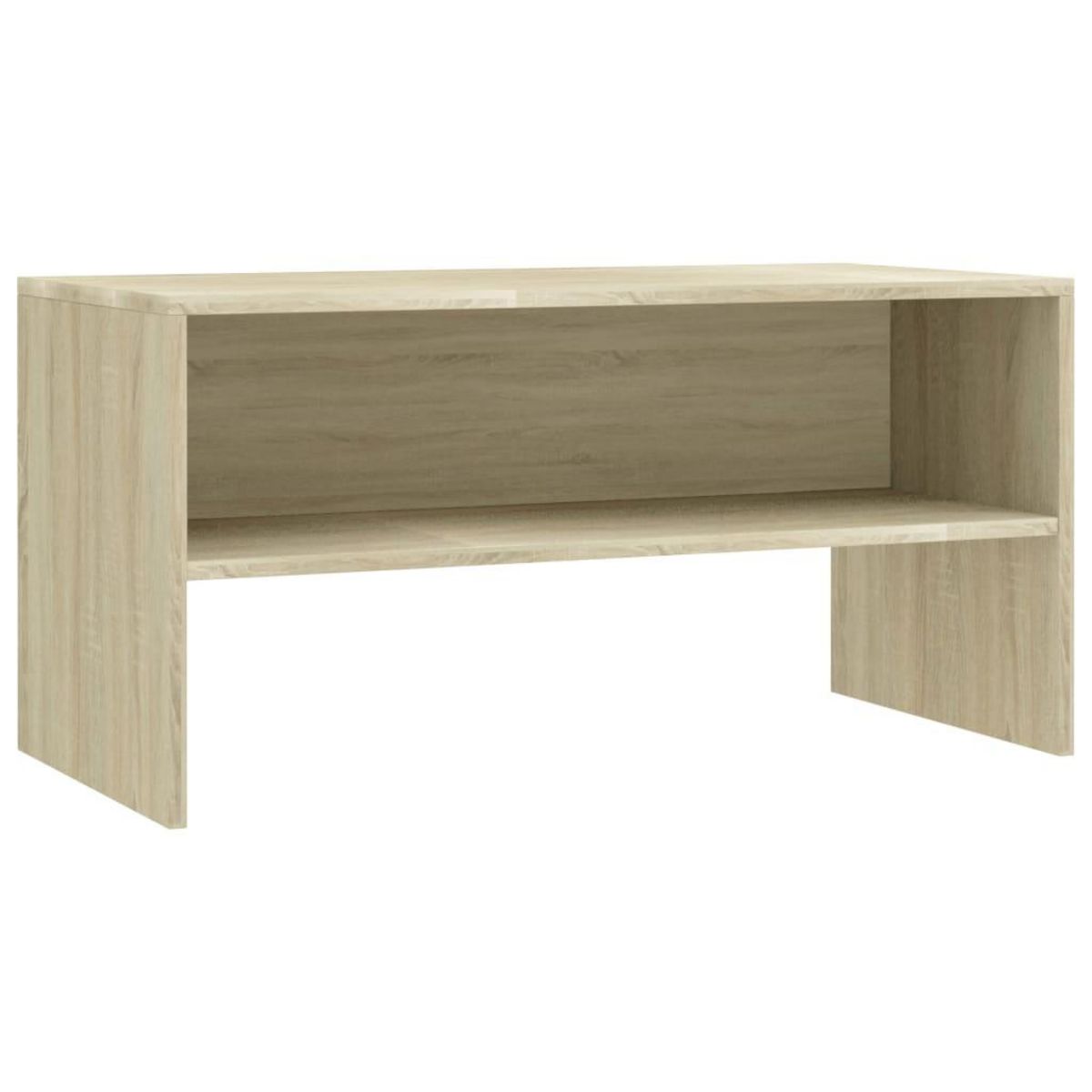 VIDAXL Meuble TV Chene sonoma 80x40x40 cm Bois d'ingenierie