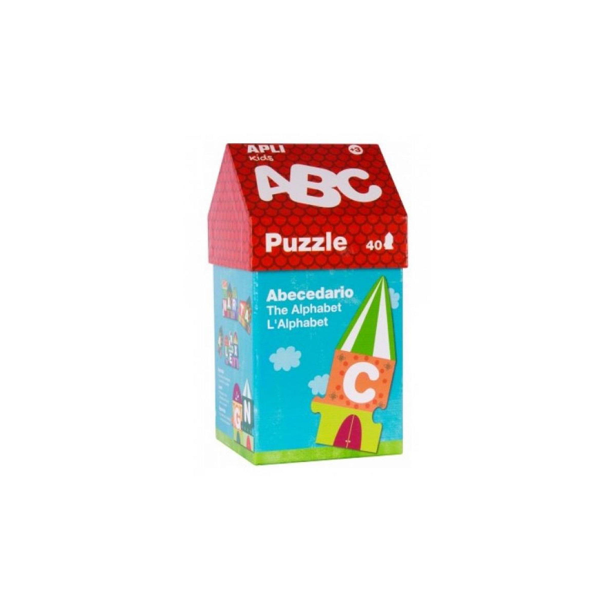 Apli Agipa Puzzle maisonnette ABC