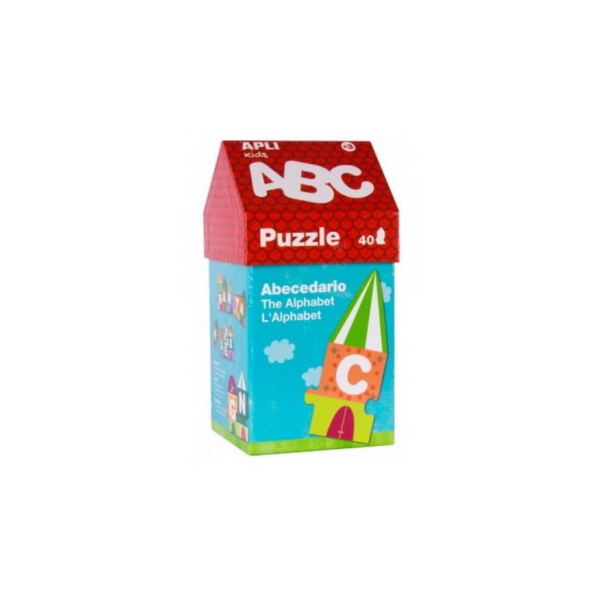 Apli Agipa Puzzle maisonnette ABC