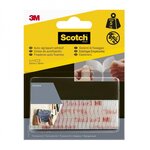 CENTRALE BRICO 4 bandes auto-agrippantes transparent SCOTCH L.7.6 x l.25 mm