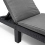 Voir la diapositive 5 : Keter Keter Chaise longue avec coussin Daytona Graphite