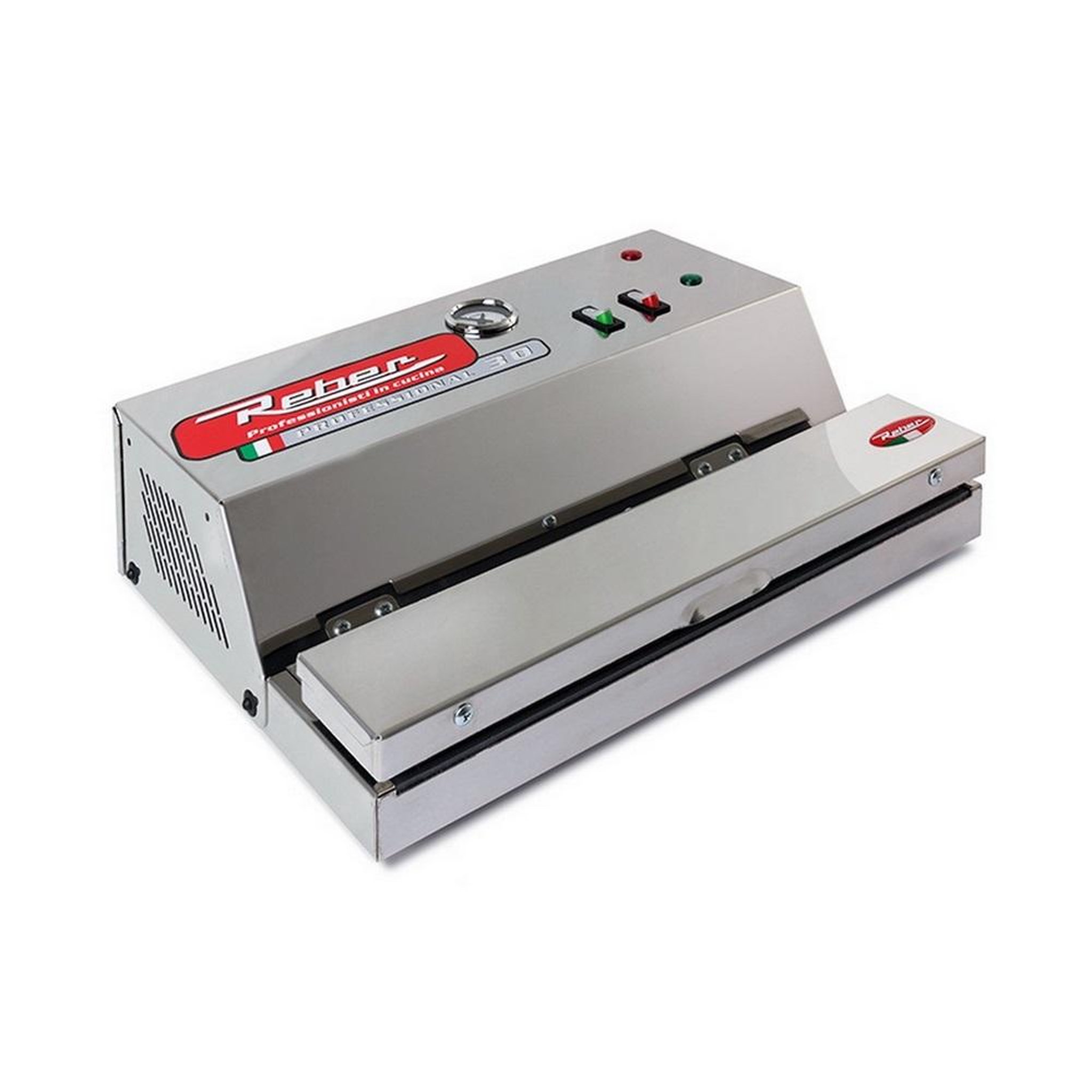 Voir la diapositive 2 : Reber Appareil à emballage sous vide 280w inox - 9709nel