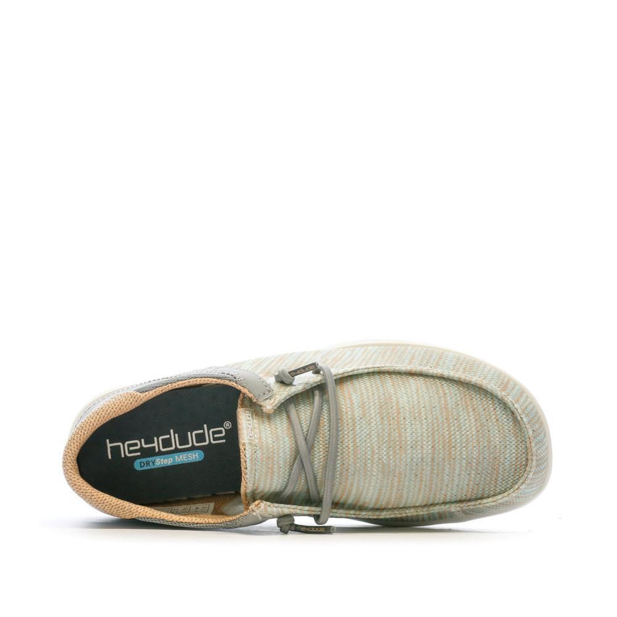 Voir la diapositive 4 : HEY DUDE Chaussures Grises tés Femme Hey Dude Wendy