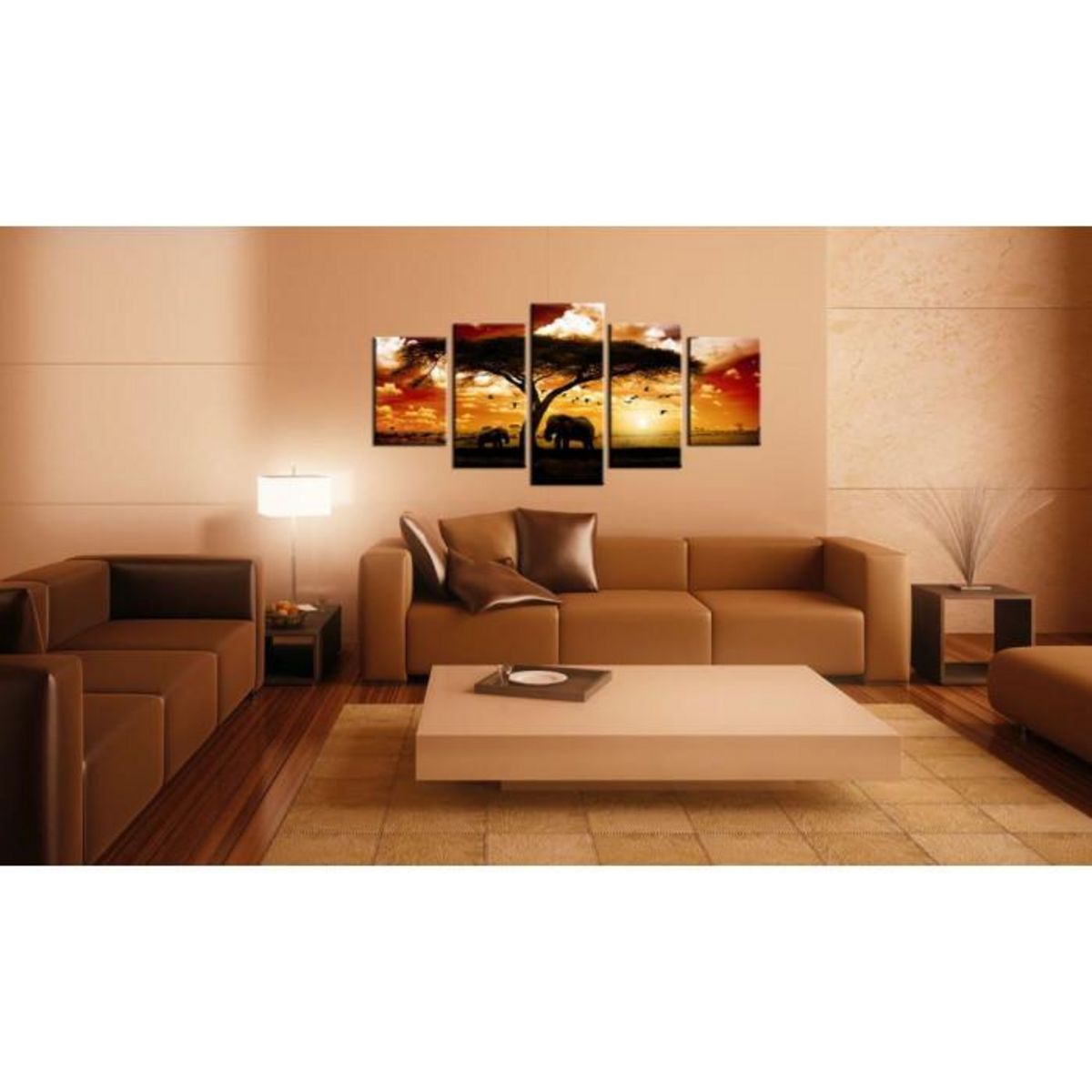 Paris Prix Tableau Imprimé  Oiseaux de la Savane