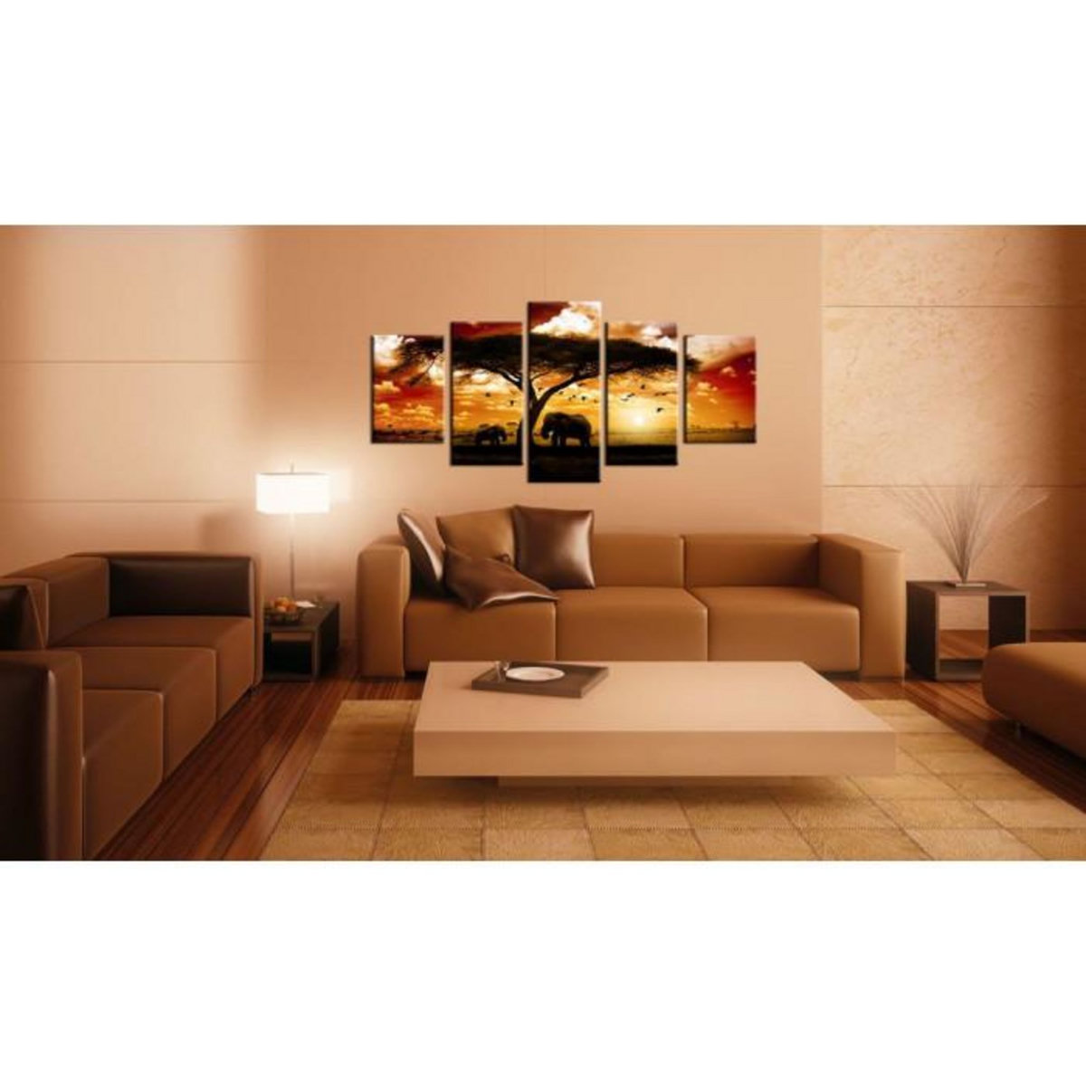 Paris Prix Tableau Imprimé  Oiseaux de la Savane