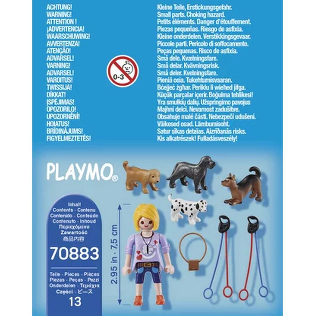 PLAYMOBIL 70833 - Educatrice de chiens