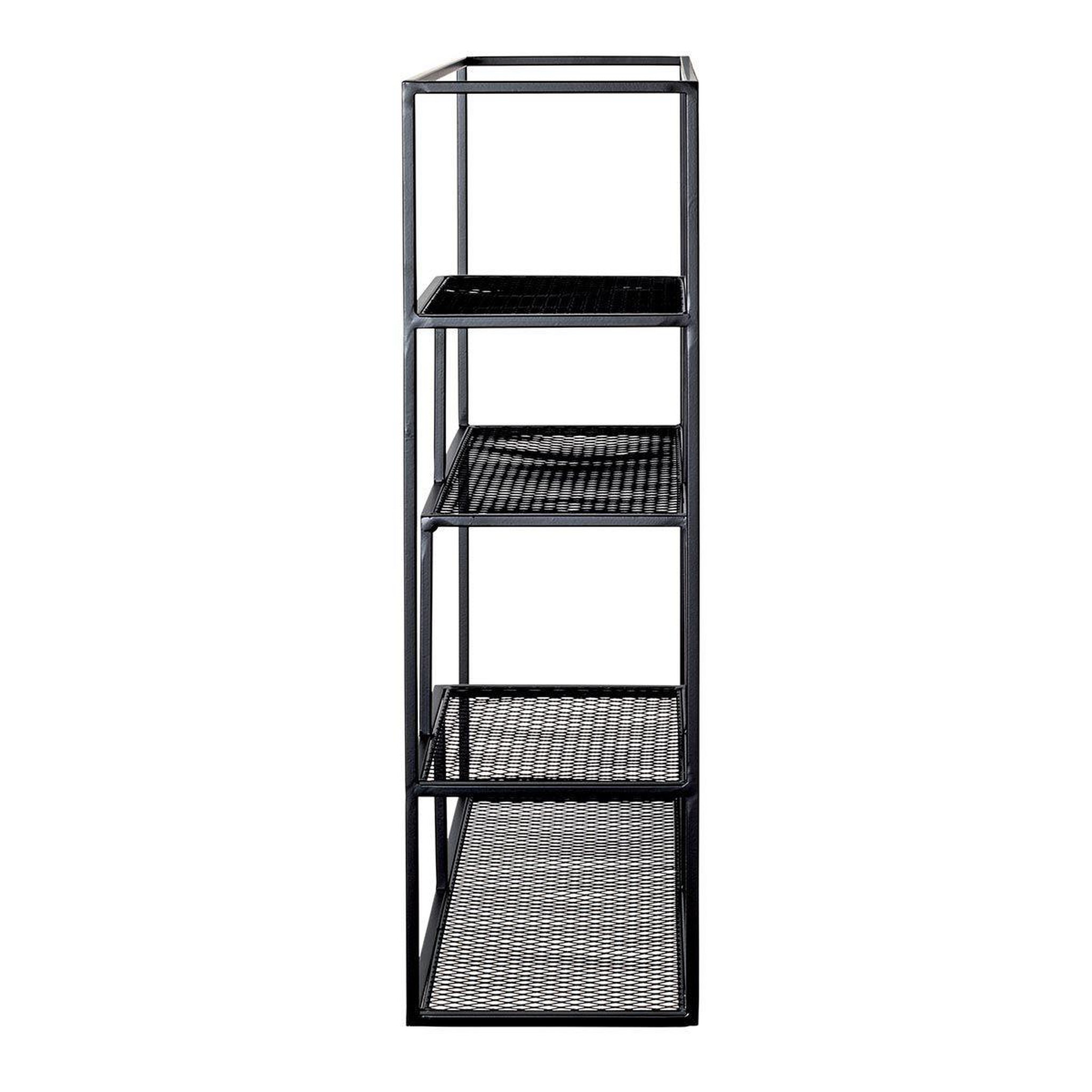 Voir la diapositive 2 : Paris Prix Étagère murale 3 niveaux  inaya  60cm noir