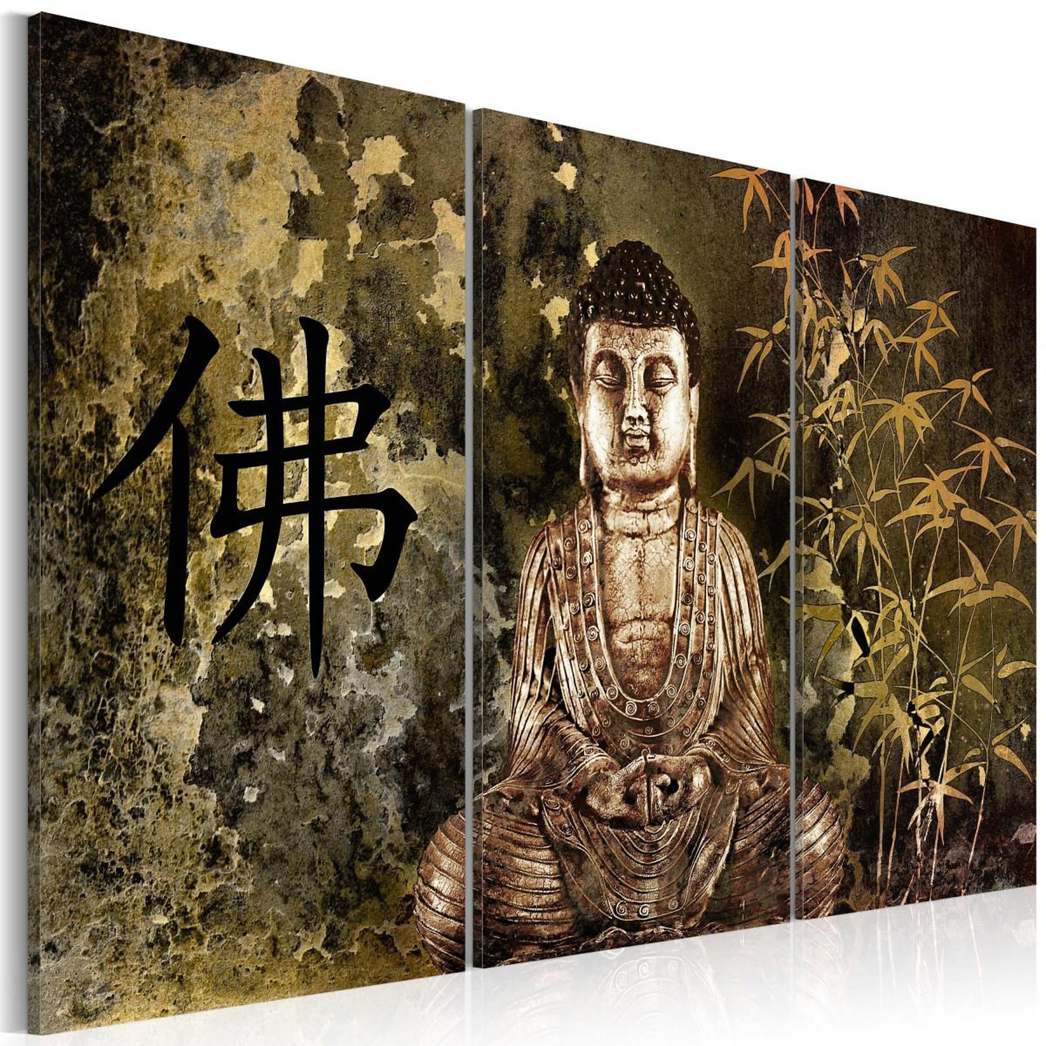 Paris Prix Tableau imprimé  statue de bouddha. Coloris disponibles : Multicolore