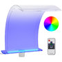 Voir la diapositive 1 : VIDAXL Fontaine de piscine avec LED RVB Acrylique 50 cm