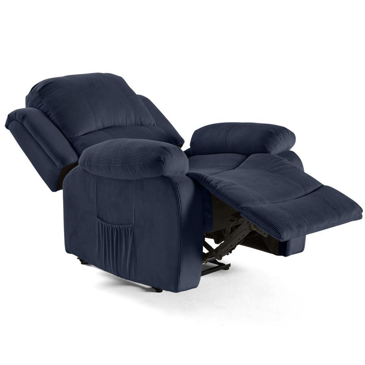 BEST MOBILIER Armand - fauteuil relax électrique en velours côtelé