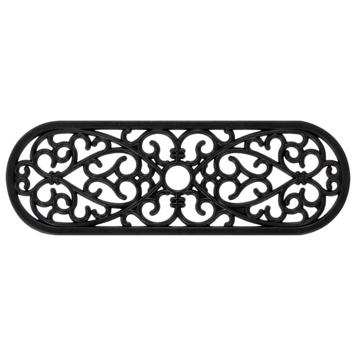 VIDAXL Marches d'escalier 10 pcs 25x75 cm caoutchouc