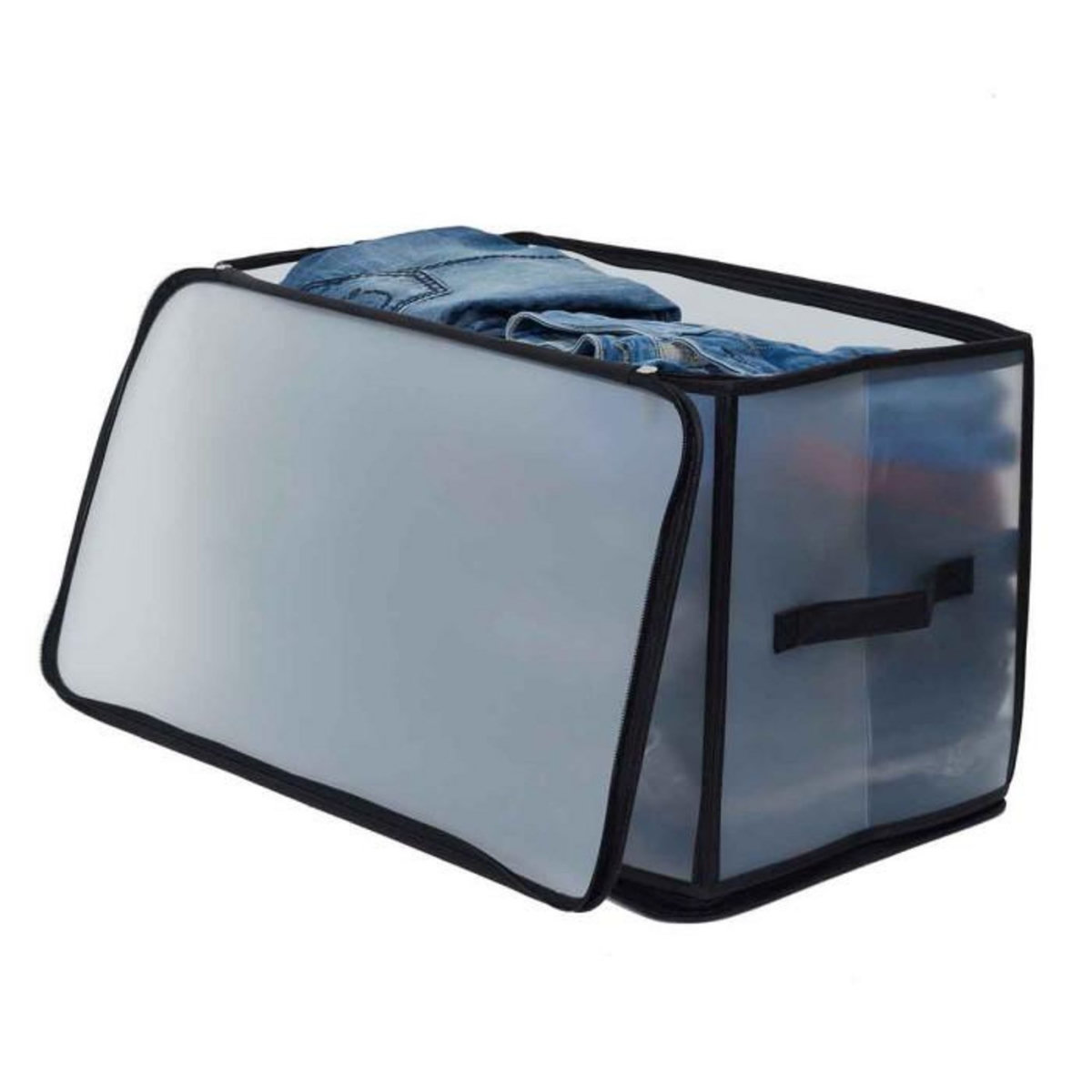 Paris Prix Housse de Rangement  Vêtements II  52cm Transparent