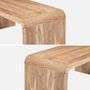 Voir la diapositive 6 : SWEEEK Table basse rectangulaire en acacia massif 100cm