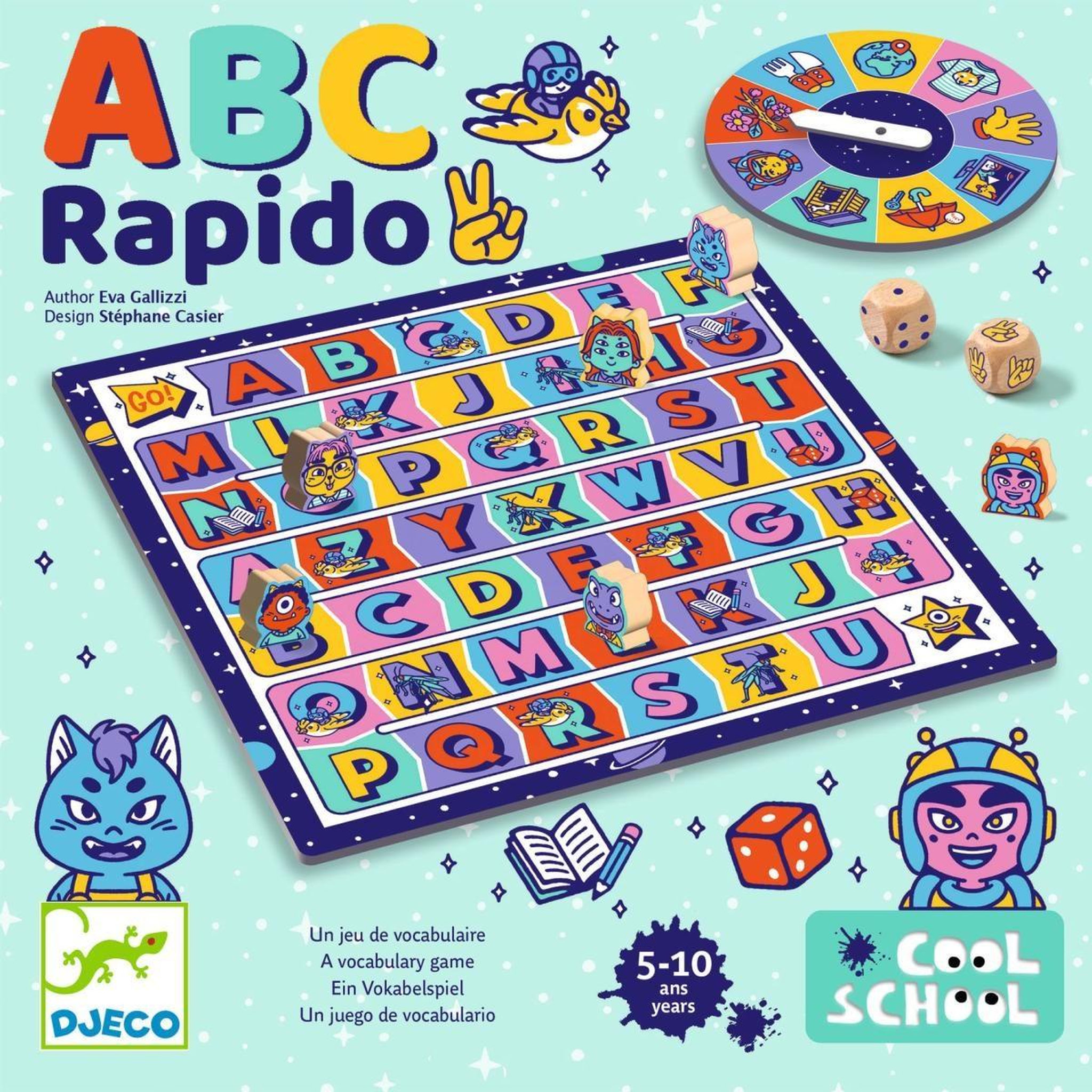 Djeco Abc rapido le jeu educatif