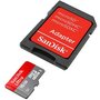 SANDISK Micro SD 16Go Ultra + Adaptateur - Carte mémoire