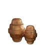 Voir la diapositive 2 : Paris Prix Vase Design en Verre  Max  30cm Marron
