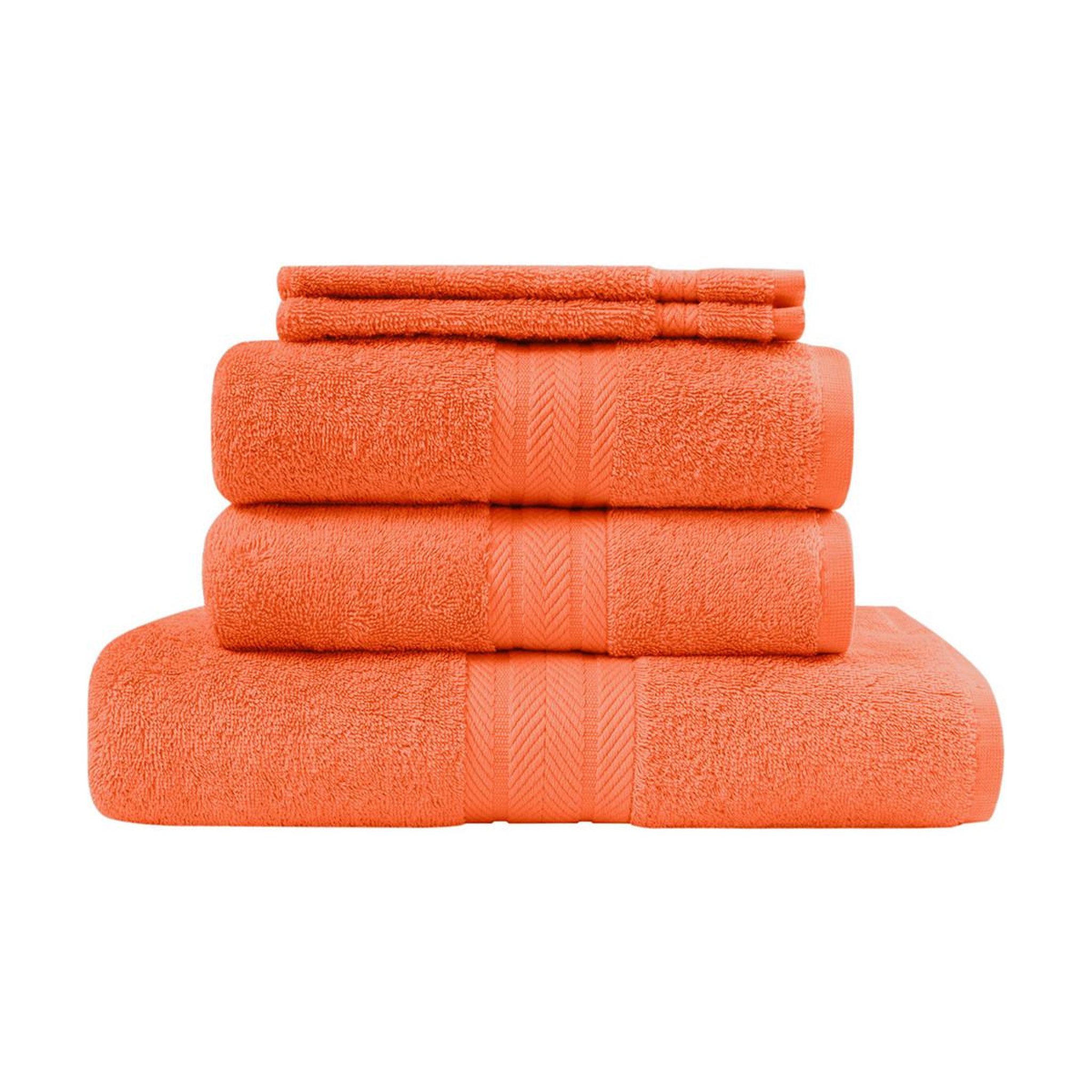 Voir la diapositive 1 : Sensei Maison Ensemble de bain 5 pièces (1 drap de bain + 2 serviettes de toilette + 2 gants) LUXURY