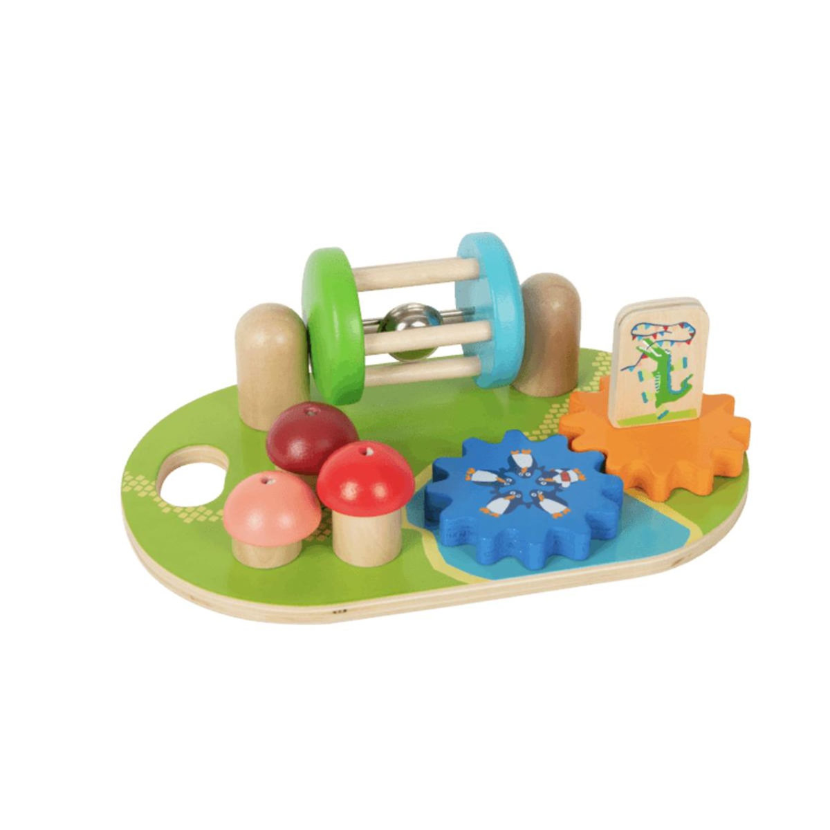 SMALLFOOT Planche de motricite parc d'attractions