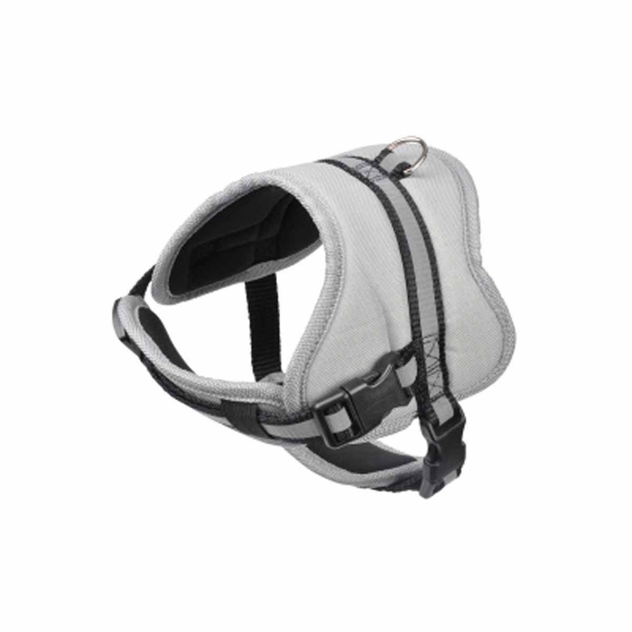 Voir la diapositive 2 : HOMEA Harnais pour chien  matelassé  45cm gris