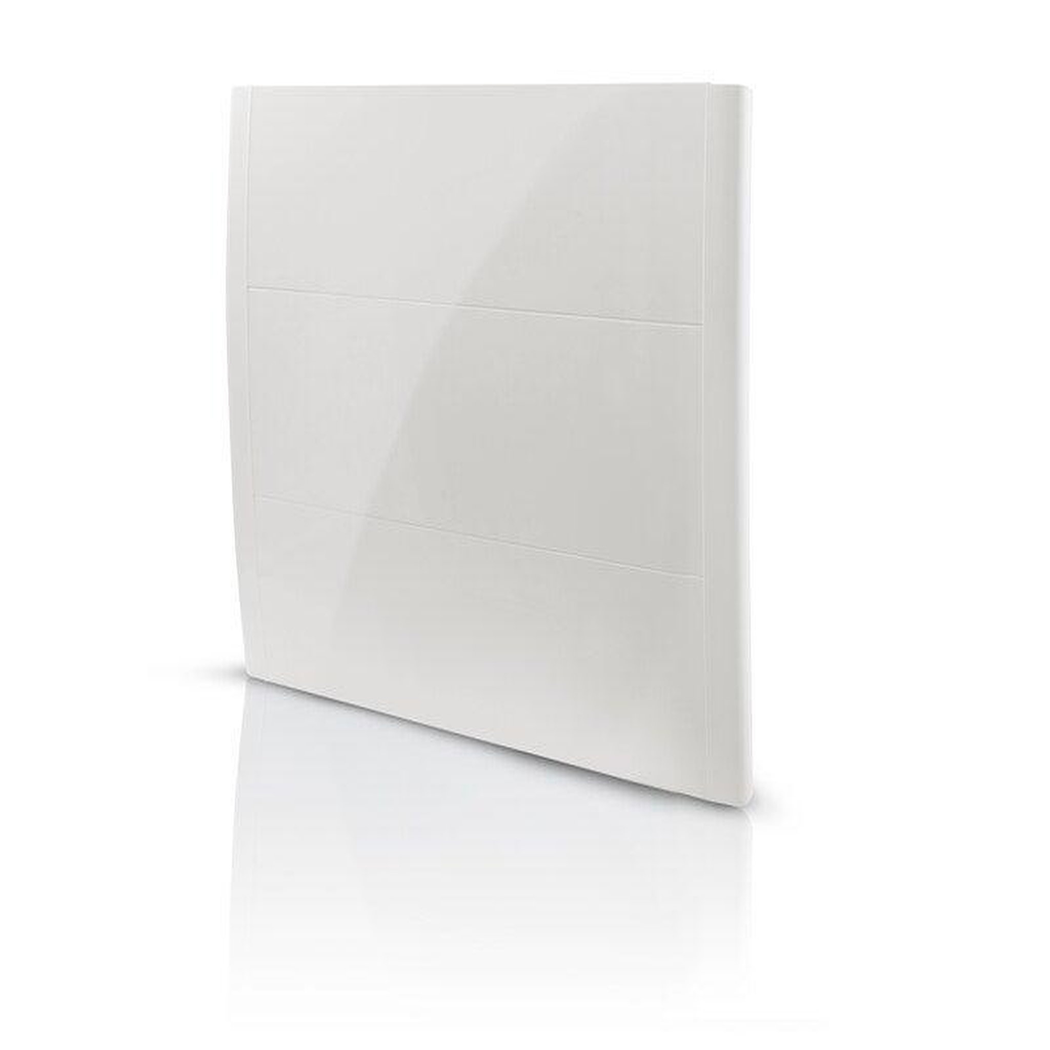 CENTRALE BRICO Radiateur electrique a inertie fonte 1000 W HJM Spring II horizontal blanc