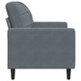 Voir la diapositive 5 : VIDAXL Fauteuil Gris fonce 60 cm Velours