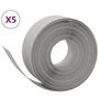 Voir la diapositive 2 : VIDAXL Bordures de jardin 5 pcs gris 10 m 20 cm polyethylene