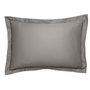 Voir la diapositive 2 : DODO Taie d'oreiller Partition Satin de coton Coloris Gris