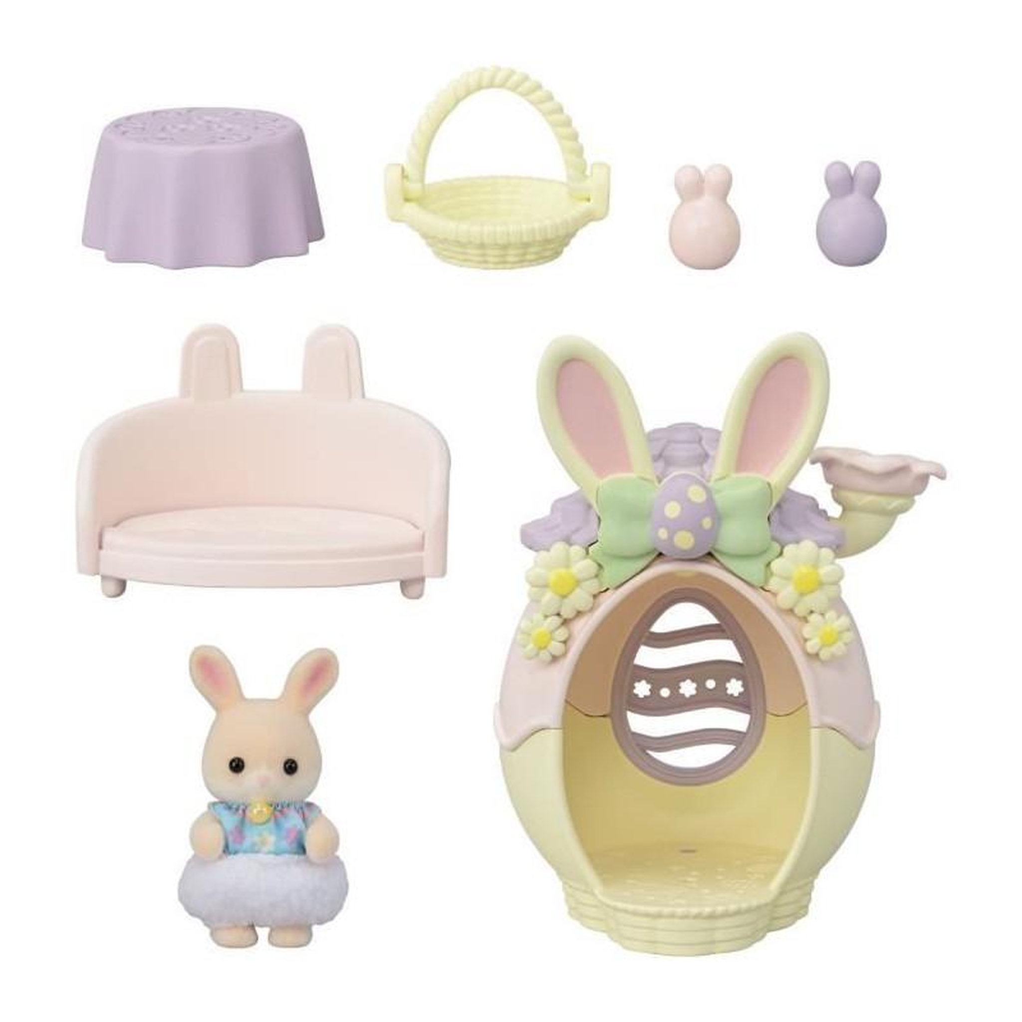 Voir la diapositive 4 : Sylvanian Families 5802 - La cachette aux oeufs