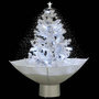 Voir la diapositive 4 : VIDAXL Arbre de Noël neigeux avec base de parapluie Blanc 75 cm